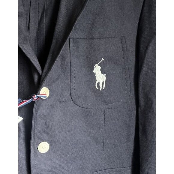 NWT! 2020 Polo Ralph Lauren USA Paralympic Team Men's 40 Reg Wool Blazer Jacket - Picture 4 of 14
